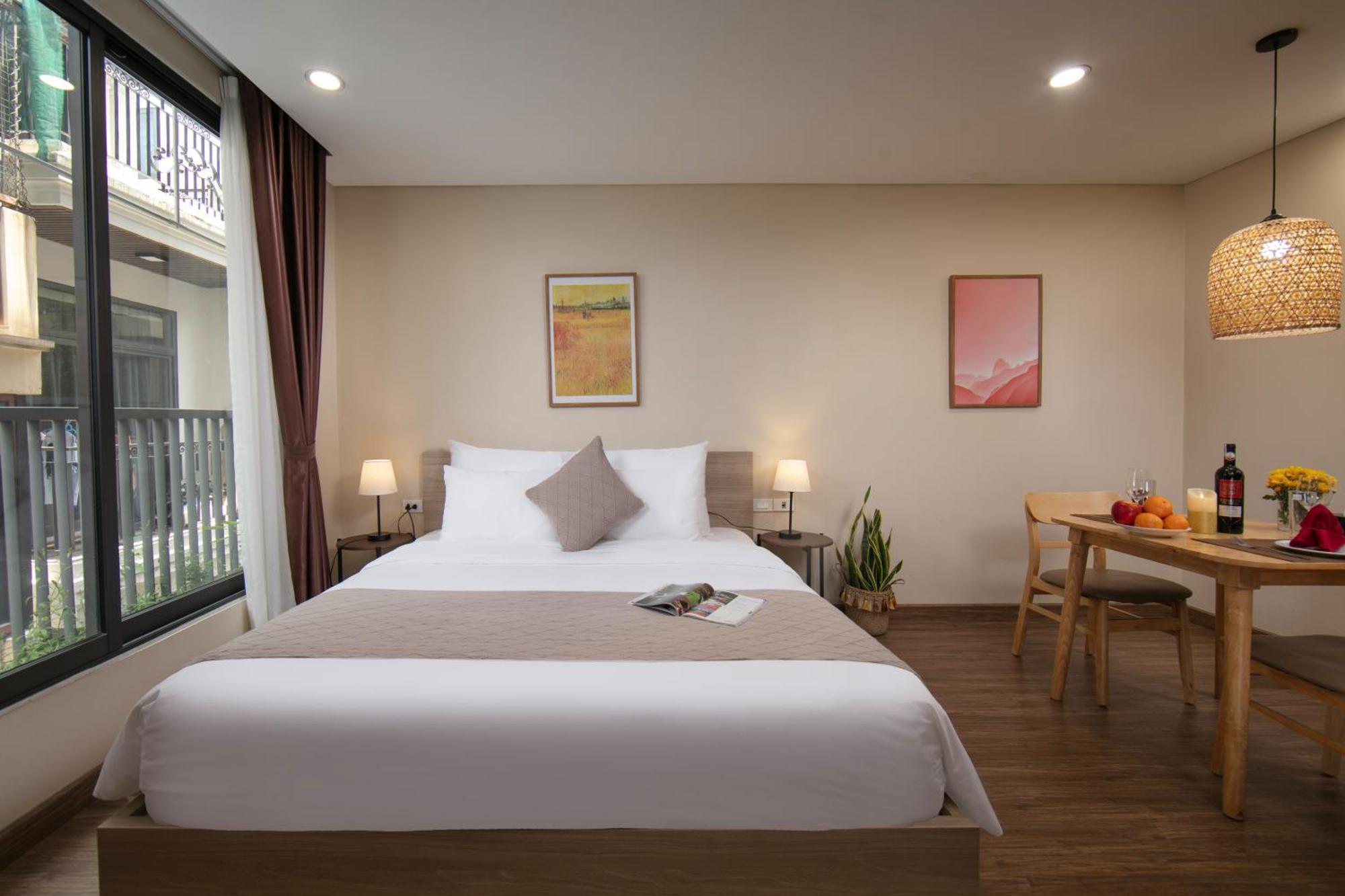 Hb Serviced Apartment - Lac Long Quan Hanoi Exterior photo