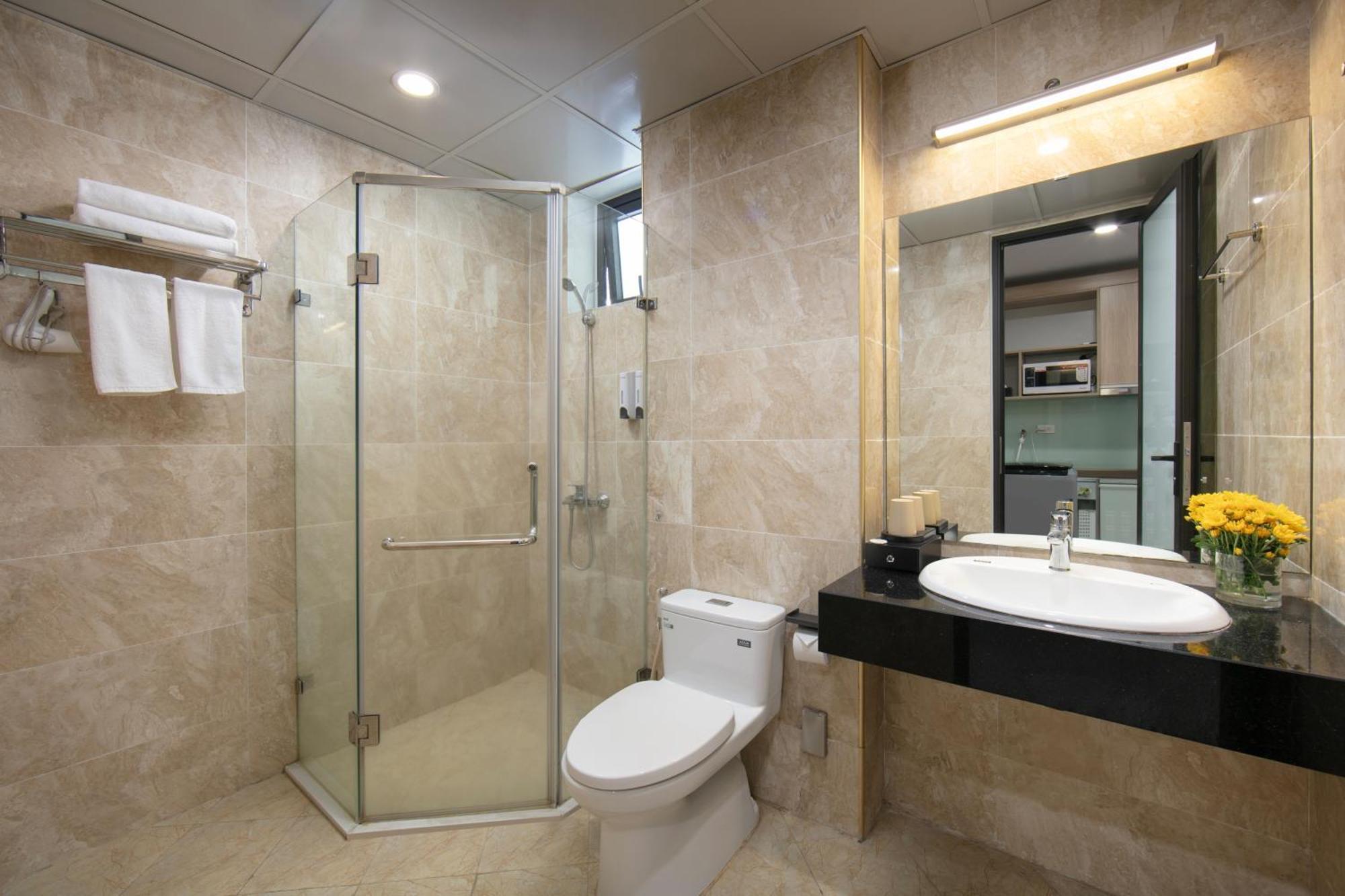 Hb Serviced Apartment - Lac Long Quan Hanoi Exterior photo